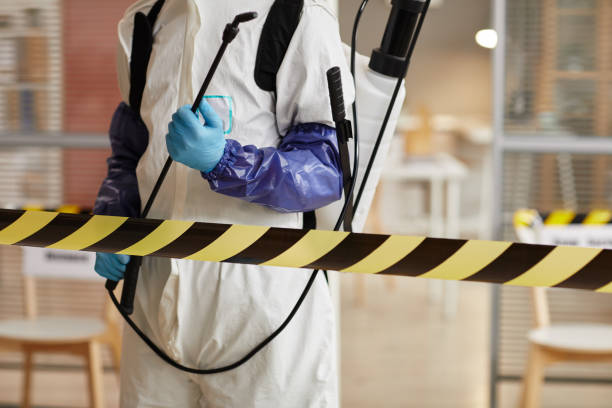 Professional Infectious Disease Decontamination technician working in Hancock, NH